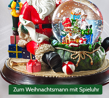 Zum Weihnachtsmann mit Spieluhr