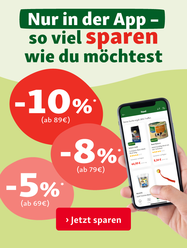Sparen, so viel du willst!