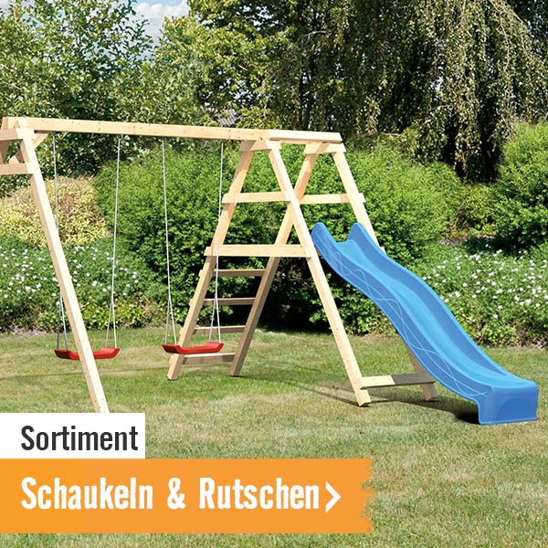 Schaukeln & Rutschen im HORNBACH Onlineshop