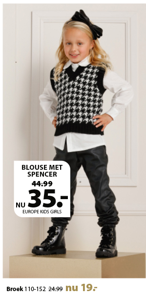 Blouse met spencer