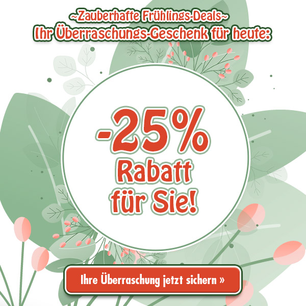 25% Rabatt jetzt hier sichern > 