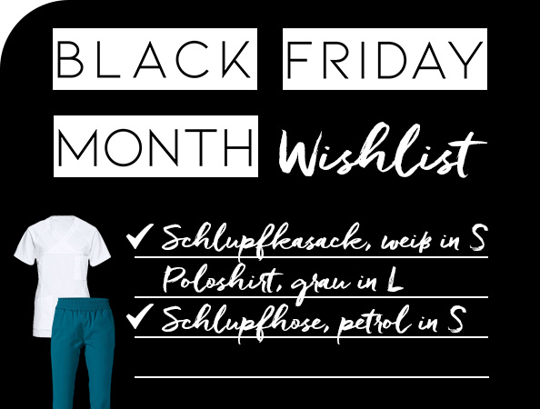 BLACK FRIDAY MONTH: Wishlist