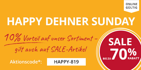 Happy Dehner Sunday