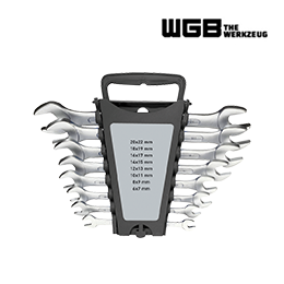 WGB Steeksleutelset 6x7 - 20x22 mm , 8-delig | HORNBACH