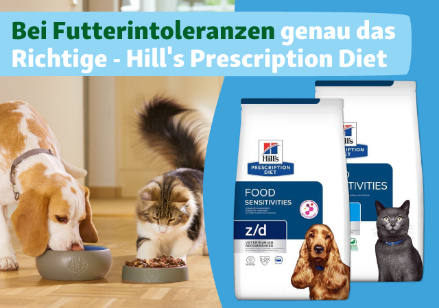 Bei Futterintoleranzen genau das Richtige - Hill's Prescription Diet