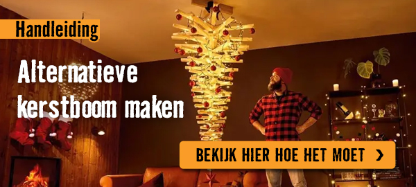 Alternatieve kerstboom maken | HORNBACH