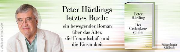 Anzeige: KiWi Verlag // Peter Haertling – Der Gedankenspieler