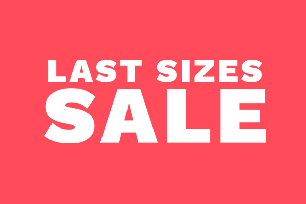 LAST SIZES SALE