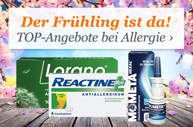 Frühlings-Angebote für Allergiker - jetzt gut Gewappnet gegen Heuschnupfen & Co!