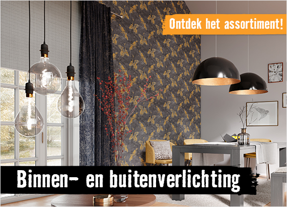 Binnen- en buitenverlichting. Assortiment binnenverlichting | HORNBACH