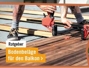 Bodenbeläge für den Balkon