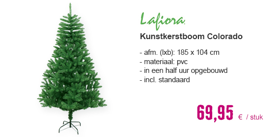 LAFIORA Kunstkerstboom Colorado H 185 cm | HORNBACH