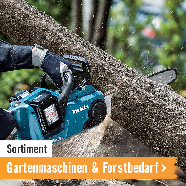 Gartenmaschinen und Forstbedarf im Onlineshop