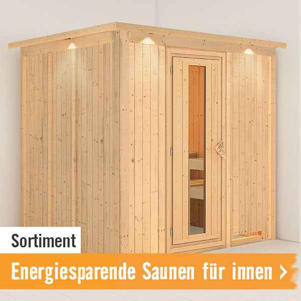 Energiesparsaunen für Innen im HORNBACH Onlineshop