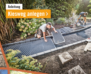 Kiesweg anlegen