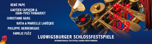 Anzeige: Ludwigsburger Schlossfestspiele // Highlights 2019
