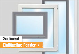 Einflügelige Fenster im Onlineshop