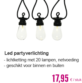 Partyverlichting 20l ww | HORNBACH