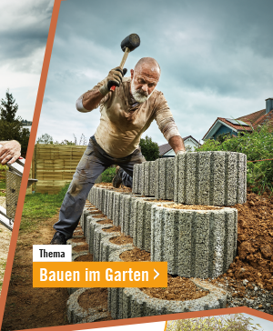 bauen im Garten