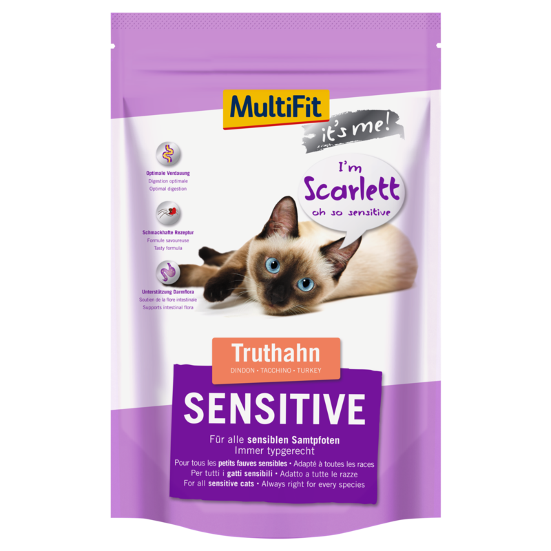 MultiFit It's Me Scarlett Sensitive Truthahn 750g