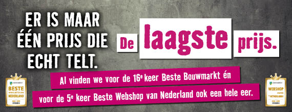 Beste Bouwmarkt van Nederland - Beste Webshop in de categorie Bouwmarkten. | HORNBACH