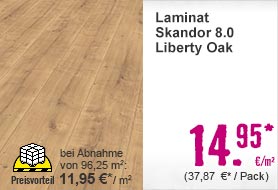 Laminat Skandor 8.0 Liberty Oak