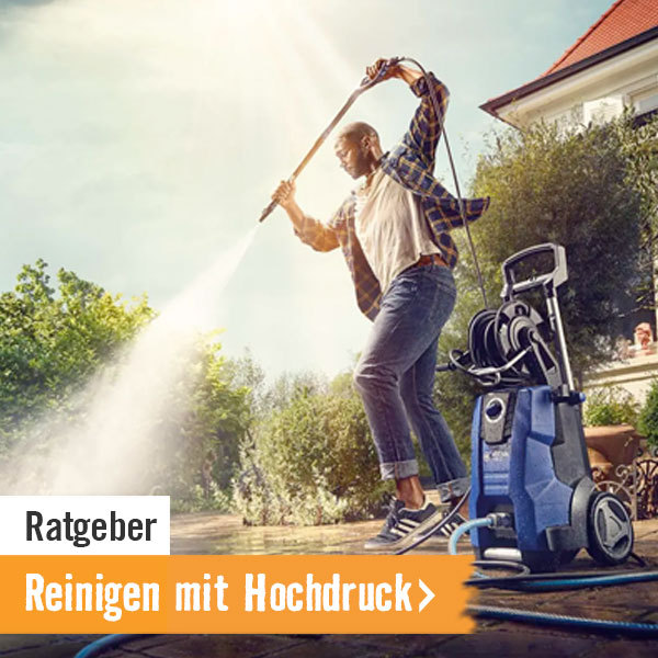 Ratgeber: Reinigen mit Hochdruck