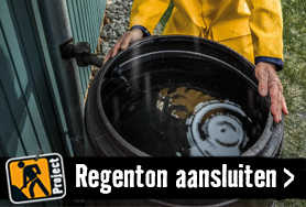 Regenton aansluiten | HORadvies 