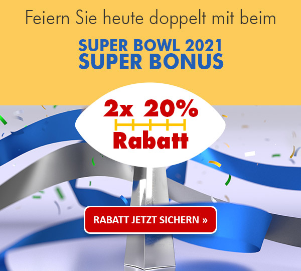 Feiern Sie heute doppelt: 2x 20%-Rabatt jetzt sichern!