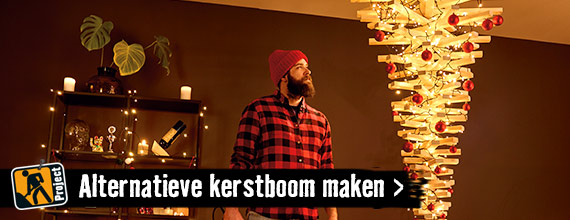 Alternatieve kerstboom maken | HORNBACH