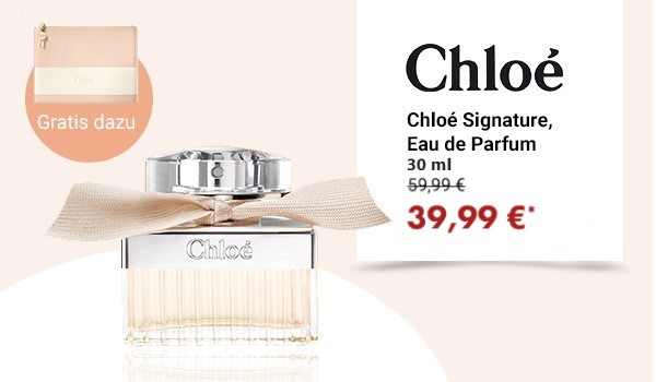 Chloé Kosmetiktasche gratis ab einem Kauf von 39,99 €