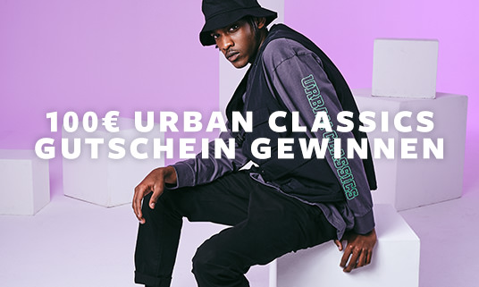 100€ URBAN CLASSICS GUTSCHEIN GEWINNEN