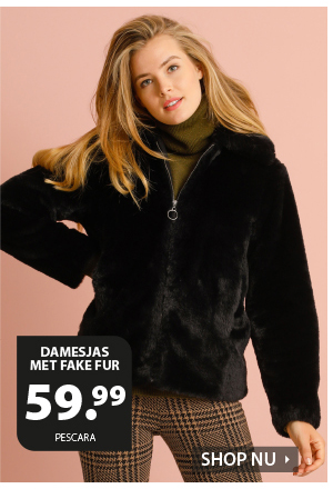 Heerlijk warme fake fur jas voor dames. Deze jas heeft een ritssluiting, steekzakken en een mooie grote kraag. Stijlvol en klassiek maar ook met een stoere twist. Deze jas is lekker zacht en zit super comfy.