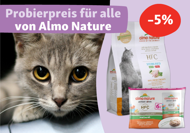 Probierpreis für alle von Almo Nature