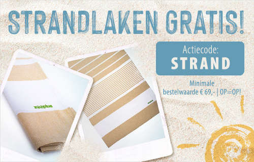 Strandlaken gratis!