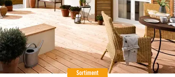 Holz-Terrassendielen im HORNBACH Onlineshop