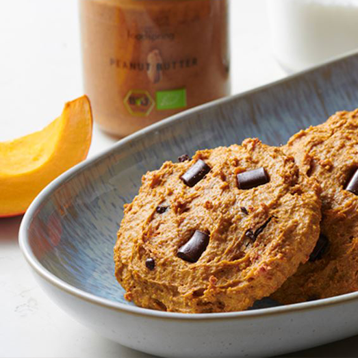 Pumpkin Choc Cookies