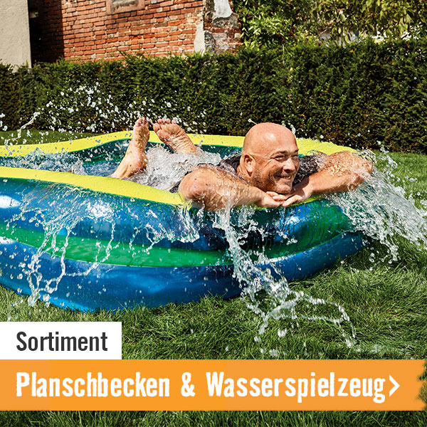 Sortiment Planschbecken & Wasserspielzeug