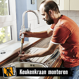 Zelf je kraan monteren? Volg de handleiding van HORNBACH!