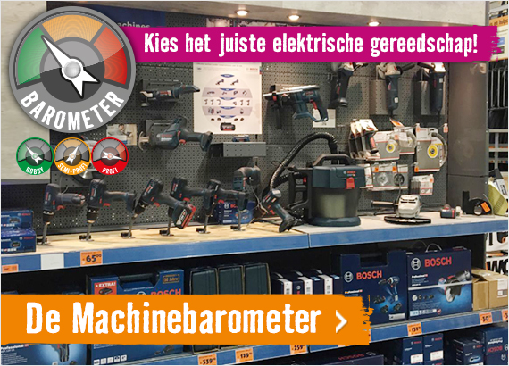 Machinebarometer . Kies het juiste elektrische gereedschap . HORNBACH