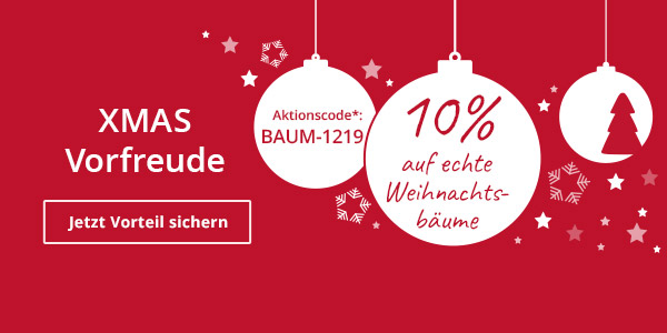 Echte Weihnachtsbäume