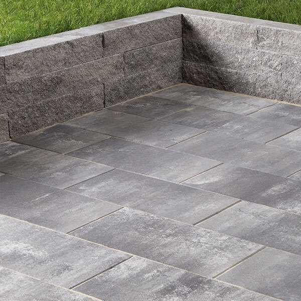 FLAIRSTONE Terrassenplatte Beton grauweiss 60x30x5 cm