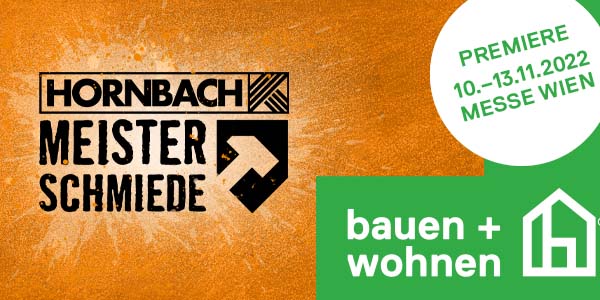 HORNBACH Meisterschmiede auf der Bauen und Wohnen Wien 2022