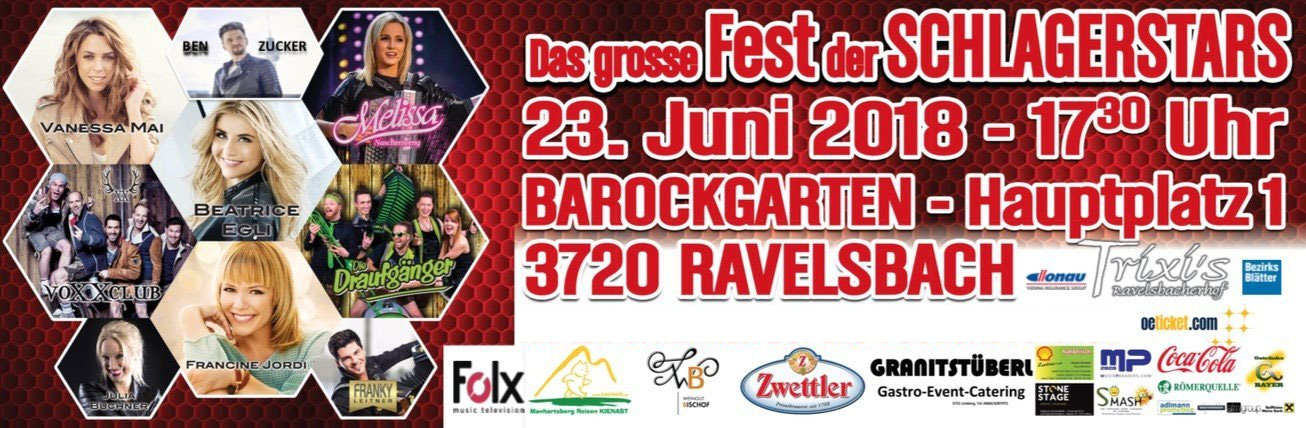 Schlager Open Air - Ravelsbach - Tickets
