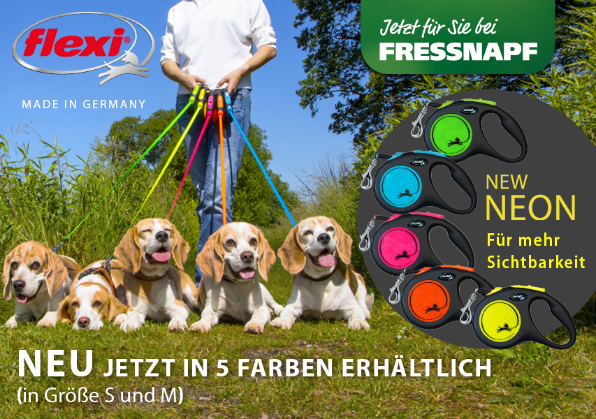 Neu: flexi new neon für mehr Sichtbarkeit