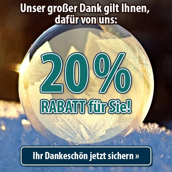 20% Rabatt!