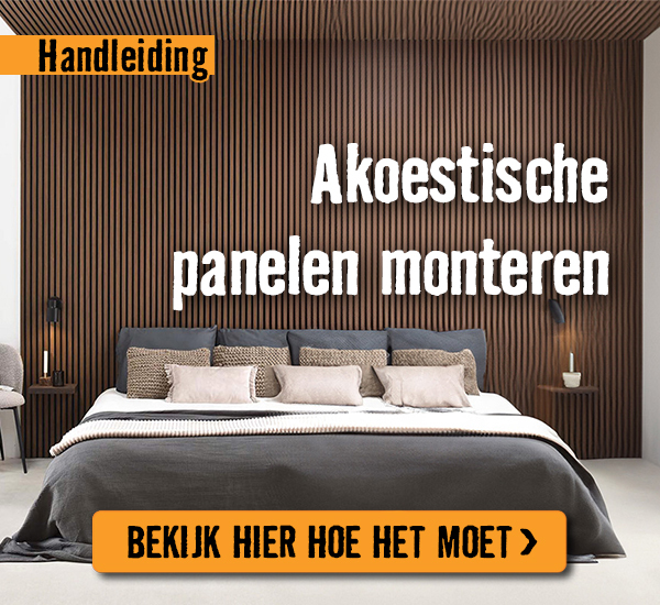 Akoestische panelen monteren | HORNBACH
