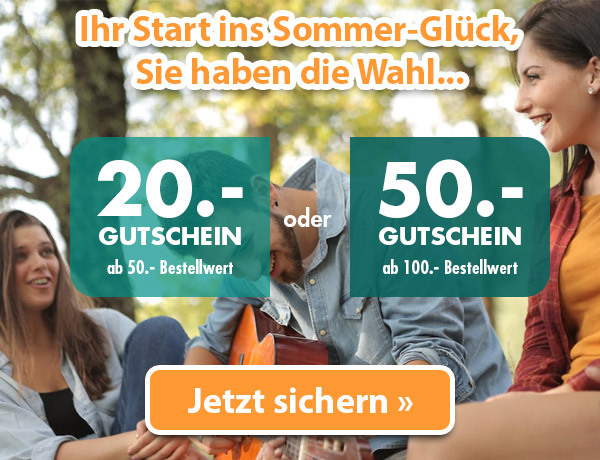 Sommer-Glücks-Wahl: Jetzt Ihren 20.- oder 50.- GUTSCHEIN sichern!