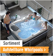 Aufstellbare Whirlpools im Onlineshop