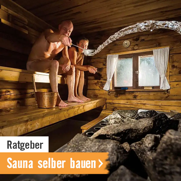 HORNBACH Ratgeber: Sauna selber bauen